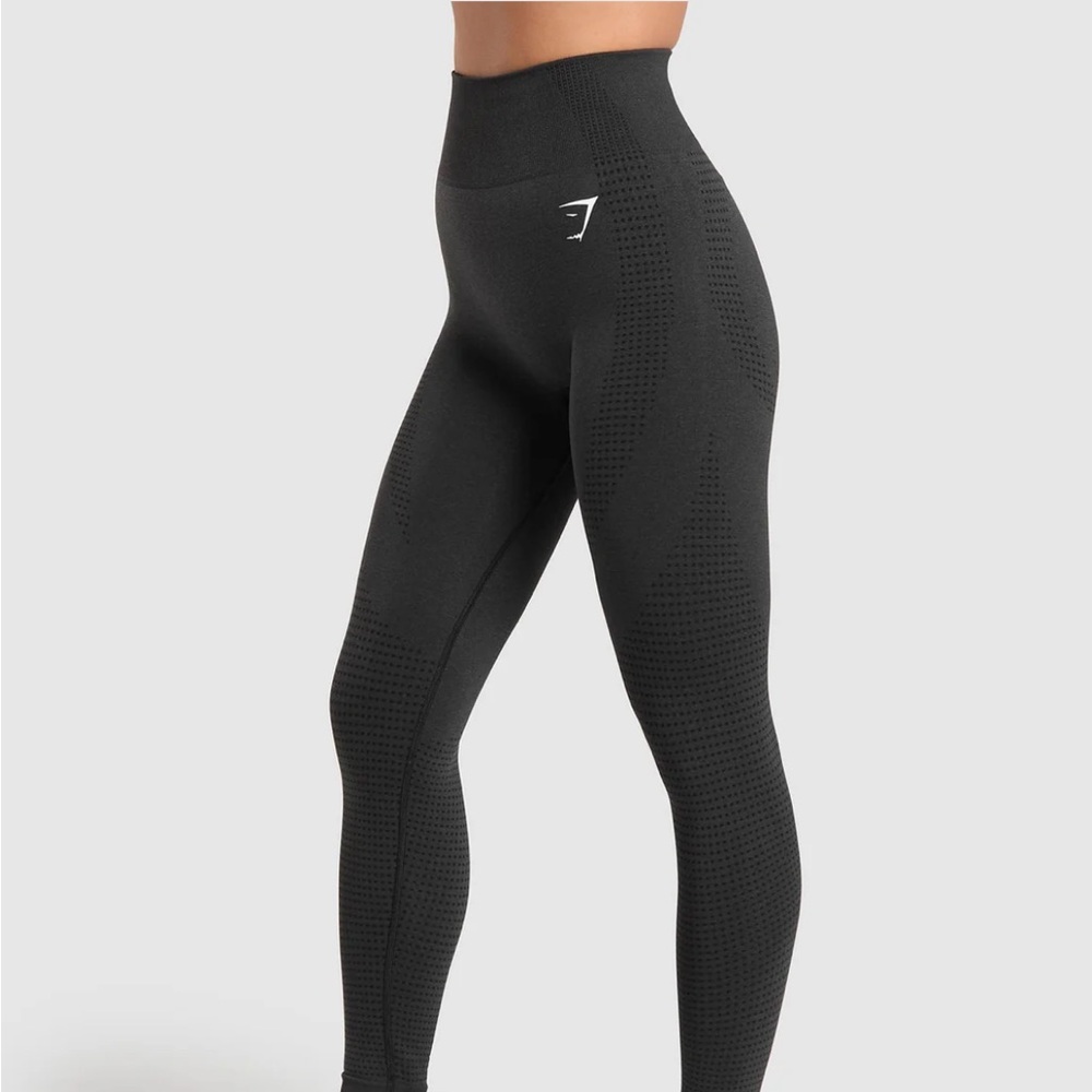 Black Vital Seamless Gymshark leggings